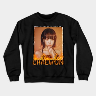 Chaewon Le Sserafim Flame Crewneck Sweatshirt